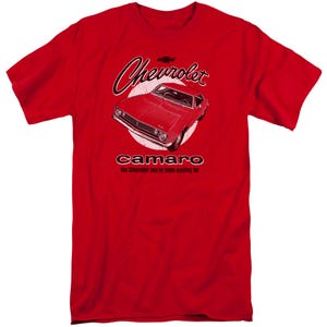 Retro Chevy Camaro Tall T-Shirt