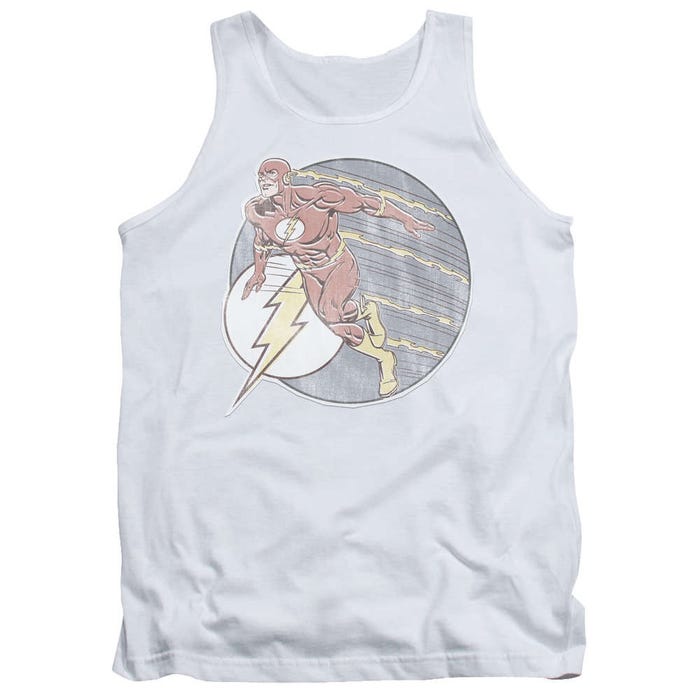 Retro Flash Iron On Tank Top