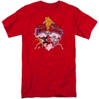 Retro Mighty Morphin Power Rangers Tall T-Shirt