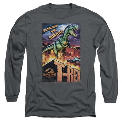 Rex In The City Jurassic Park Long Sleeve Shirt