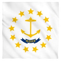 Rhode Island Flag Bandana