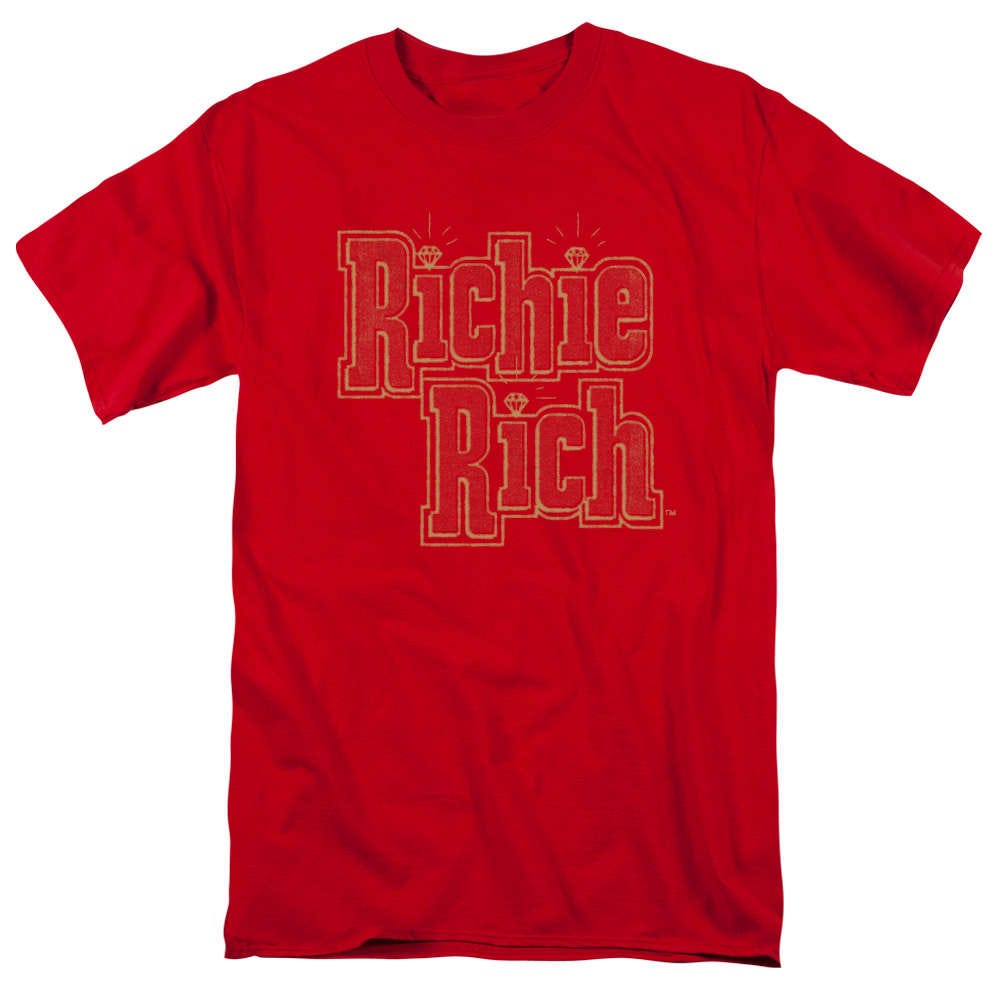 Richie Rich STACKED Logo Licensed Vintage Style Tank Top All Sizes 