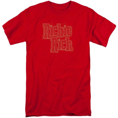 Richie Rich Stacked Classic Logo Tall T-Shirt