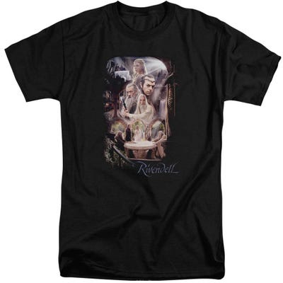 Rivendell The Hobbit Tall T-Shirt