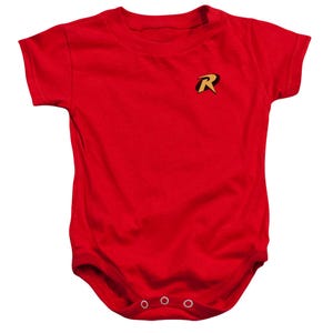 Robin Small Logo Baby Bodysuit