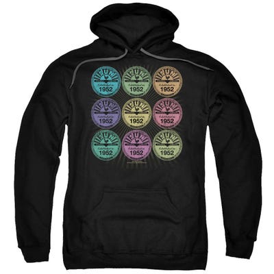 Rocking Sun Records Color Block Hoodie