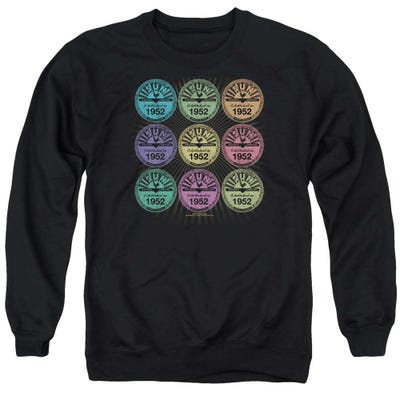 Rocking Sun Records Color Block Sweatshirt