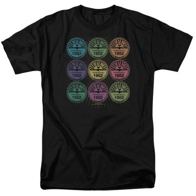 Rocking Sun Records Color Block T-Shirt