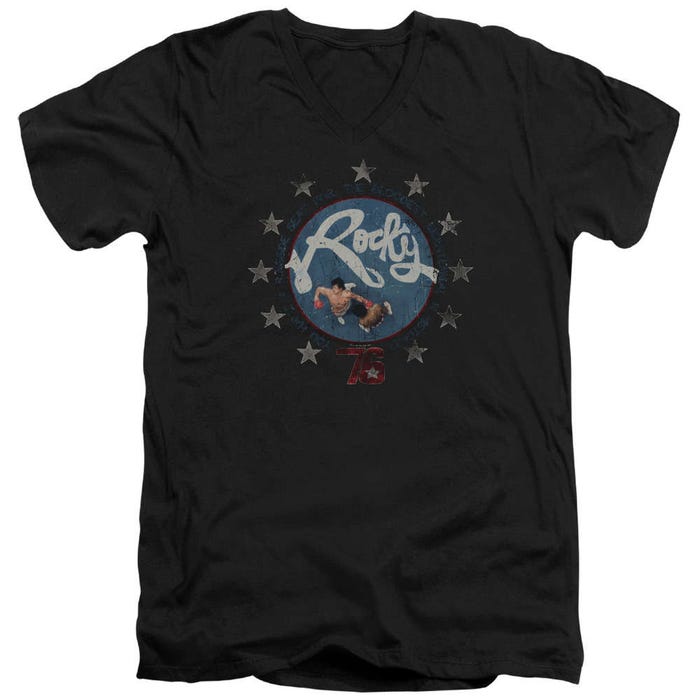 Rocky - Bloodiest Bicentennial V-Neck T-Shirt