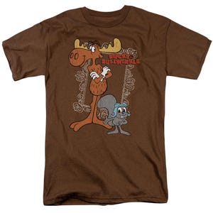 Rocky & Bullwinkle Dangerous Best Chums T-Shirt