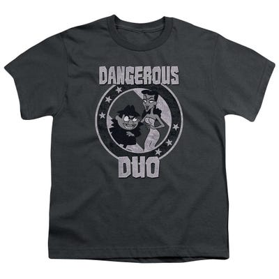 Rocky & Bullwinkle Dangerous Duo Retro Kids T-Shirt