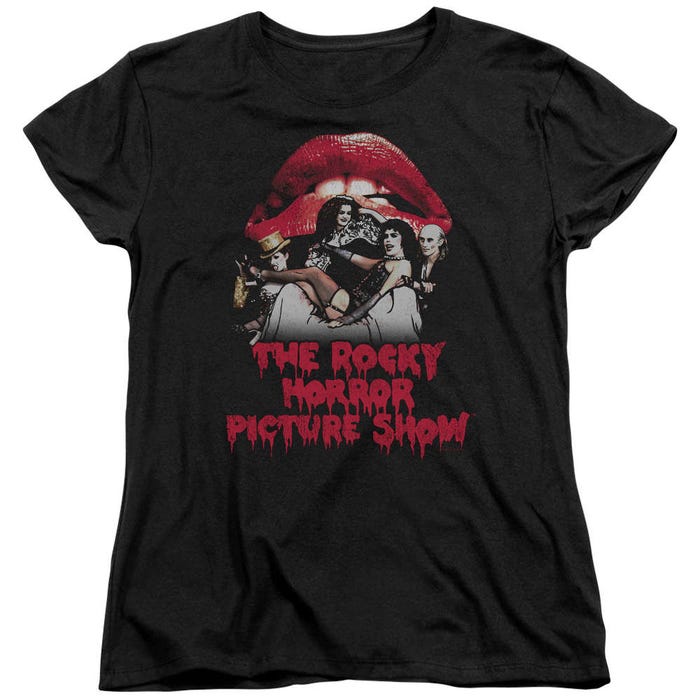 Rocky Horror Picture Show - Casting Throne Womens T-Shirt