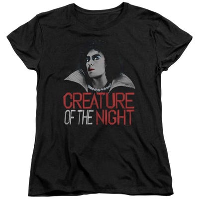 Rocky Horror Picture Show Creature Of The Night Womens T-Shirt