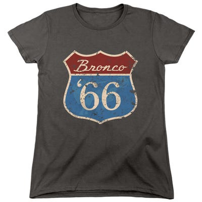 Route 66 Ford Bronco Womens T-Shirt
