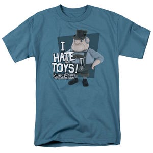 Santa Claus Is Comin' to Town Hate Toys T-Shirt