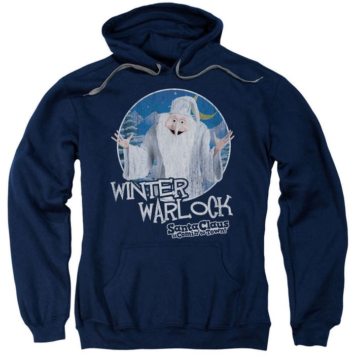 Santa Claus Is Comin' to Town Winter Warlock Hoodie