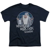Santa Claus Is Comin' to Town Winter Warlock Kids T-Shirt