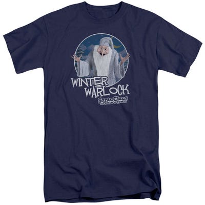 Santa Claus Is Comin' to Town Winter Warlock Tall T-Shirt