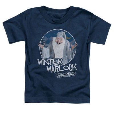 Santa Claus Is Comin' to Town Winter Warlock Toddler T-Shirt