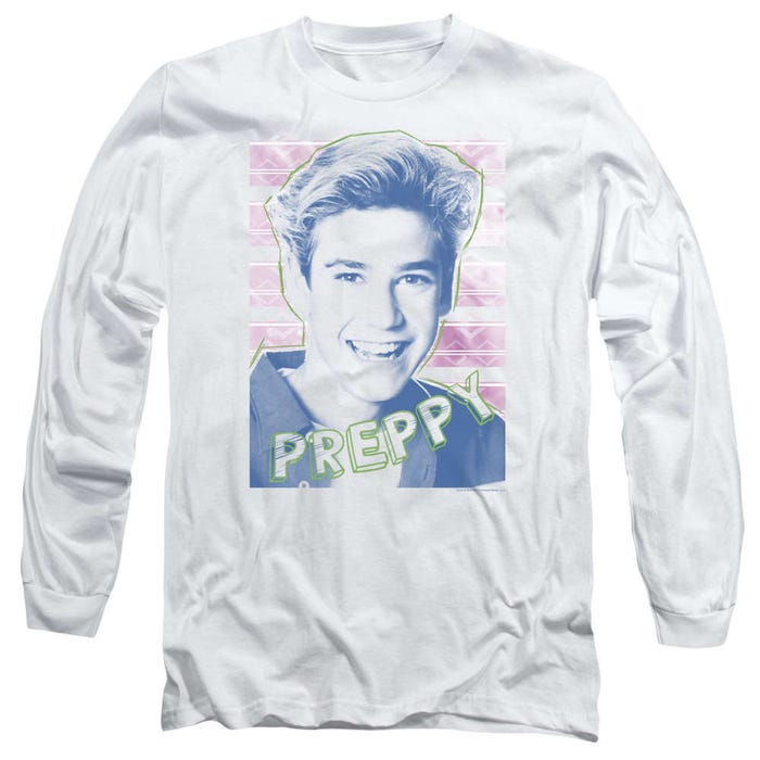 Saved by the Bell Preppy Long Sleeve Shirt