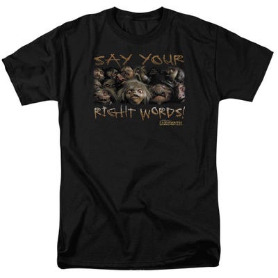 Say Your Right Words Labyrinth T-Shirt