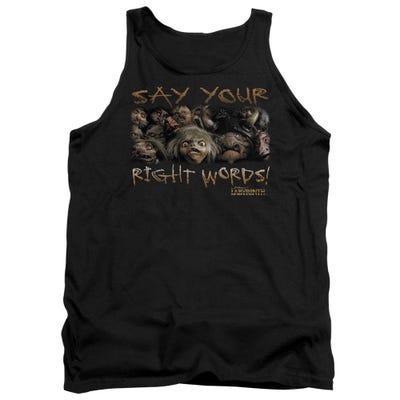 Say Your Right Words Labyrinth Tank Top