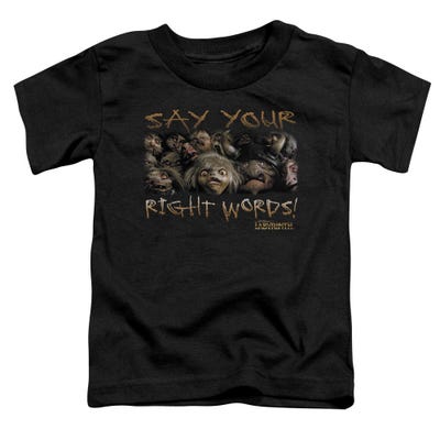 Say Your Right Words Labyrinth Toddler T-Shirt