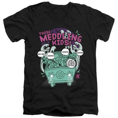 Scooby Doo Those Meddling Kids V-Neck T-Shirt