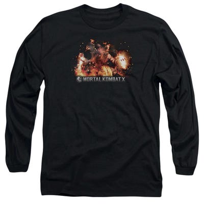 Scorpio Flames Long Sleeve Shirt