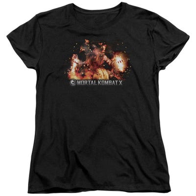 Scorpio Flames Womens T-Shirt