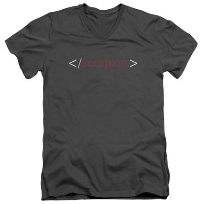 Scorpion Logo V-Neck T-Shirt