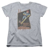 Scorpion Proton Arnold Poster Womens T-Shirt
