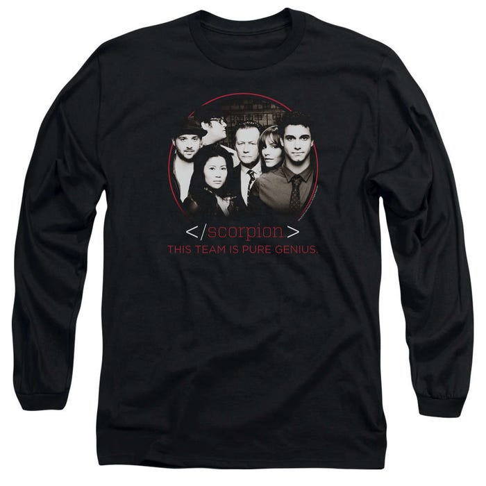 Scorpion Team Is Pure Genius Cast Long Sleeve Shirt