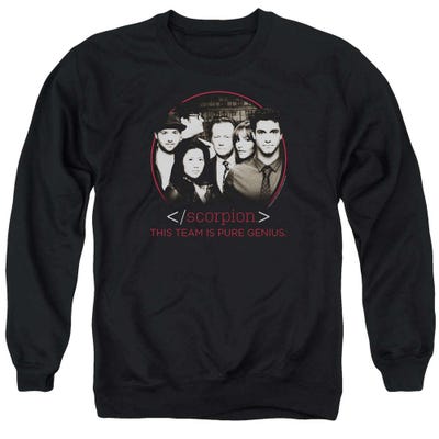 Scorpion Team Is Pure Genius Cast Sweatshirt