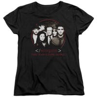 Scorpion Team Is Pure Genius Cast Womens T-Shirt