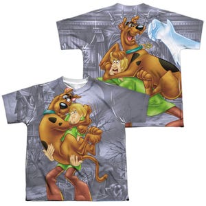 SCOOBY DOO SCOOBY AND SHAGGY  Back & Front Kids Sublimation T-Shirt