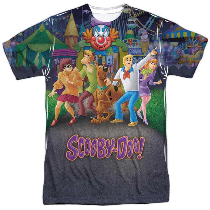 SCOOBY DOO AMUSEMENT PARK Sublimation T-Shirt