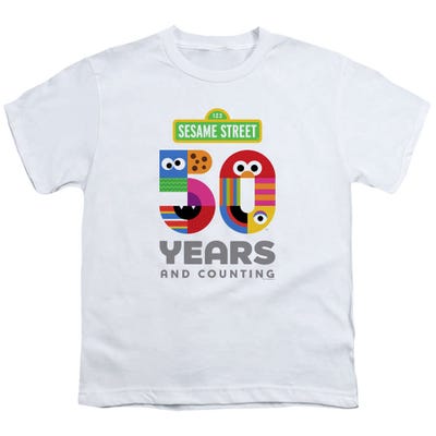 Sesame Street 50 Year Anniversary Kids T-Shirt