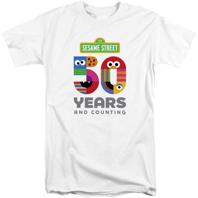 Sesame Street 50 Year Anniversary Tall T-Shirt
