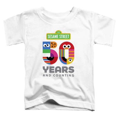Sesame Street 50 Year Anniversary Toddler T-Shirt