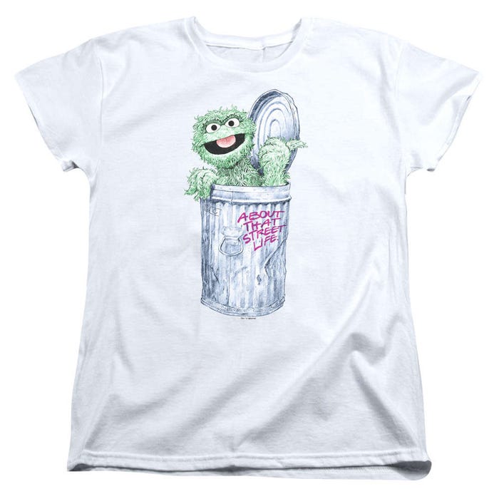 Sesame Street About That Street Life Womens T-Shirt
