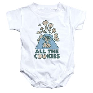 Sesame Street All The Cookies Baby Bodysuit