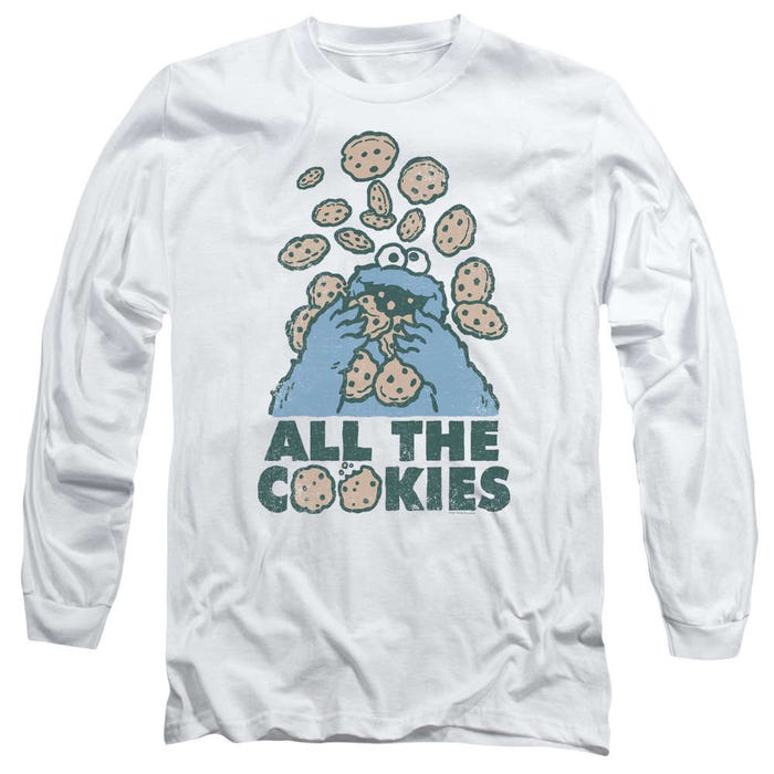 Sesame Street All The Cookies Long Sleeve Shirt