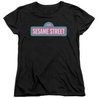 Sesame Street ALT Logo Womens T-Shirt