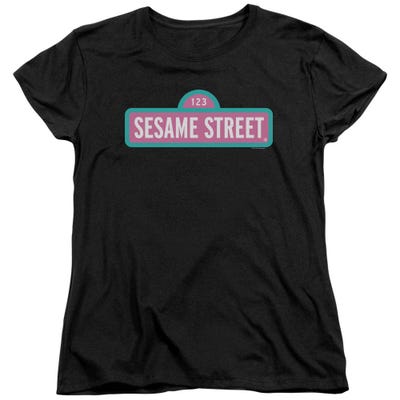 Sesame Street ALT Logo Womens T-Shirt
