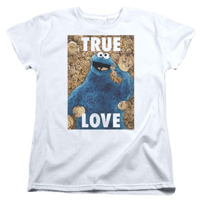 Sesame Street Beautiful Cookies Womens T-Shirt