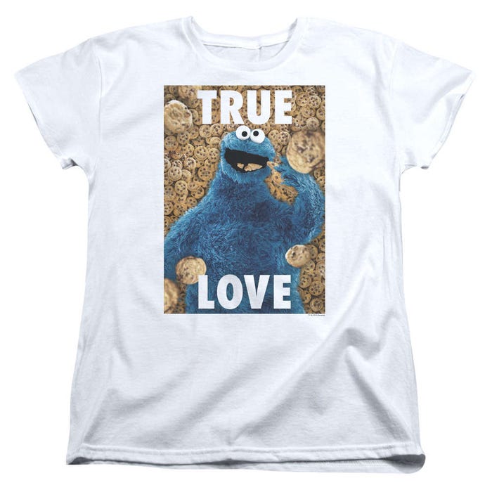 Sesame Street Beautiful Cookies Womens T-Shirt