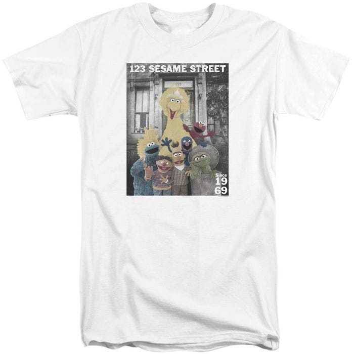 Sesame Street Best Address Tall T-Shirt