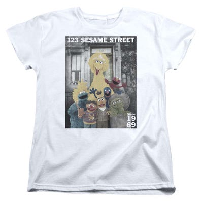 Sesame Street Best Address Womens T-Shirt