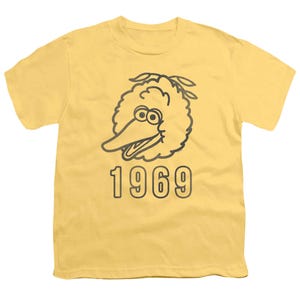 Sesame Street Big Bird 1969 Kids T-Shirt